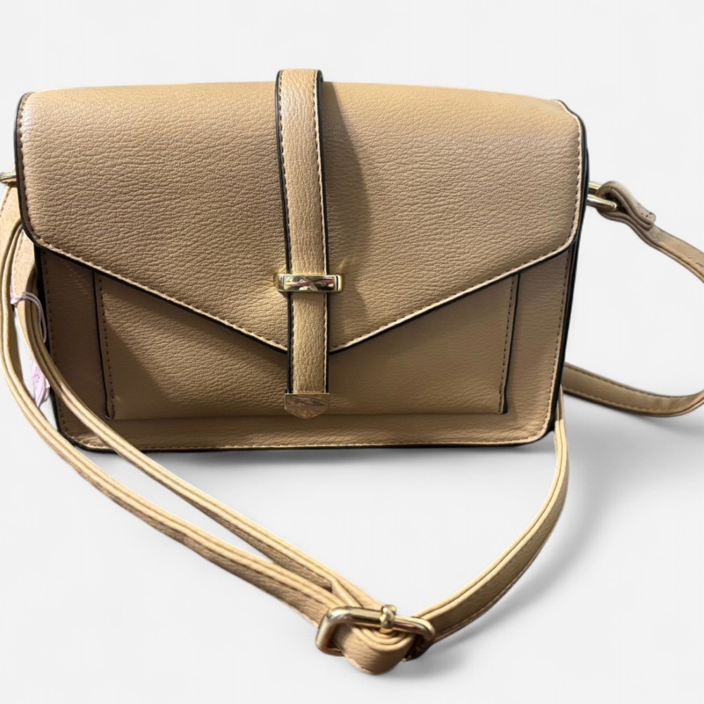 🤎 Tan Mini Crossbody Bag – NWT